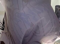 Slutty hotwife rides huge cock roughly in amazon position