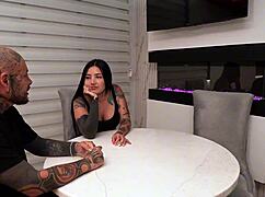 Tattoo session begins with sex session - bucarasex