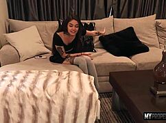 Vanessa helps roommate relax