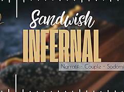You hear this french couple getting assfucked in audio story