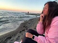 seduced girl from street for first date sex