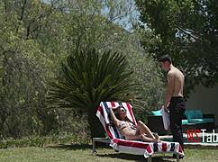 Hotwife Gets Oiled Then Fucked By Husbands Friend