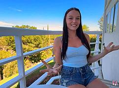 kloe love gets watched in shower then fucked