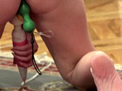 does anal and vaginal play excite the hairy milf
