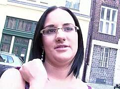 nerdy mature wife with glasses tries first time anal dp